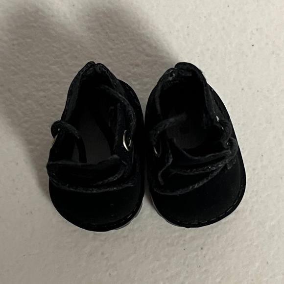 Designer Overalls Boots Bucket Hat 3 Piece Outfit For Labubu Denim Blue Jean - Picture 9 of 10